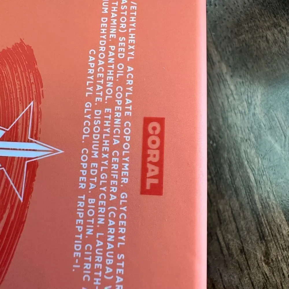 NIB Jeffree Star F*ck Proof Mascara- Coral & Supreme Gloss - No Apologies